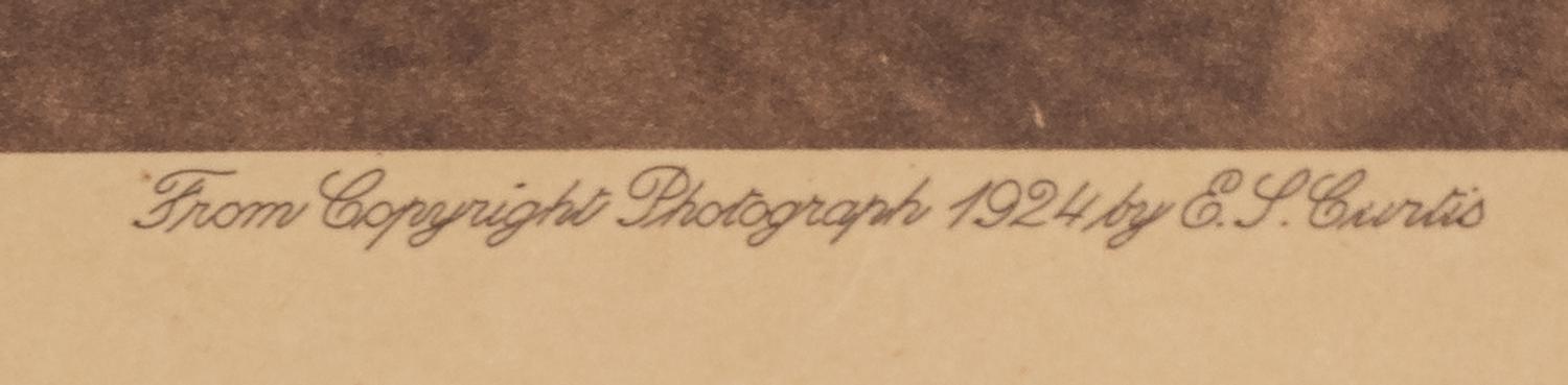 Edward S. Curtis (1868-1952) Selected images from "The North American Indian," 1915-1927