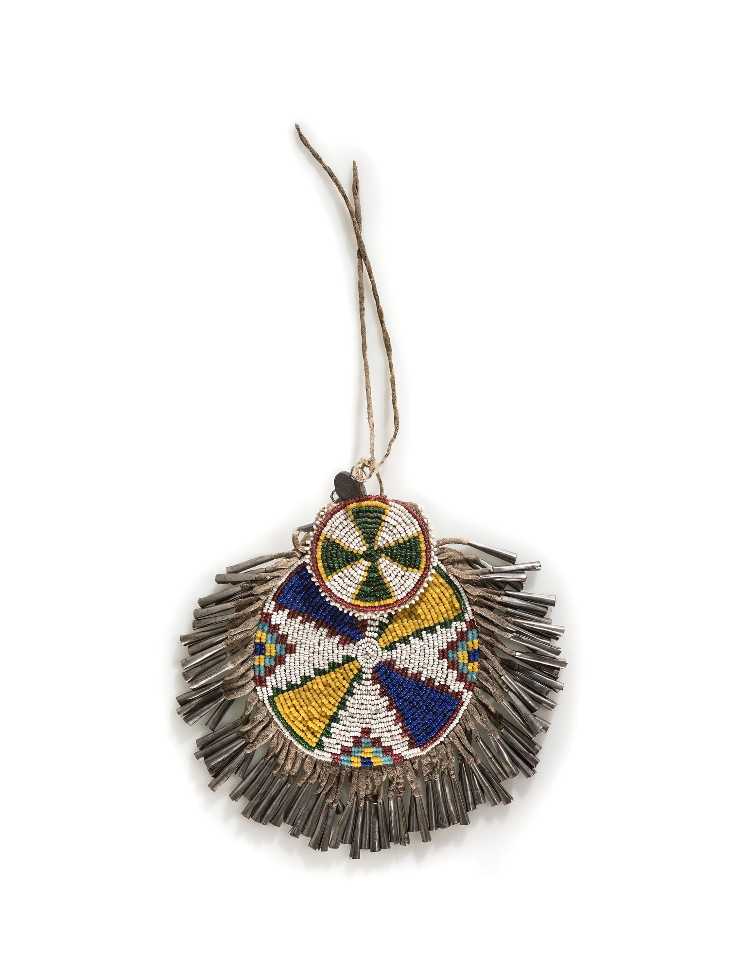Apache Beaded Hide Strike-a-Light Bag