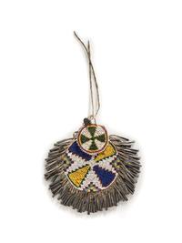 Apache Beaded Hide Strike-a-Light Bag