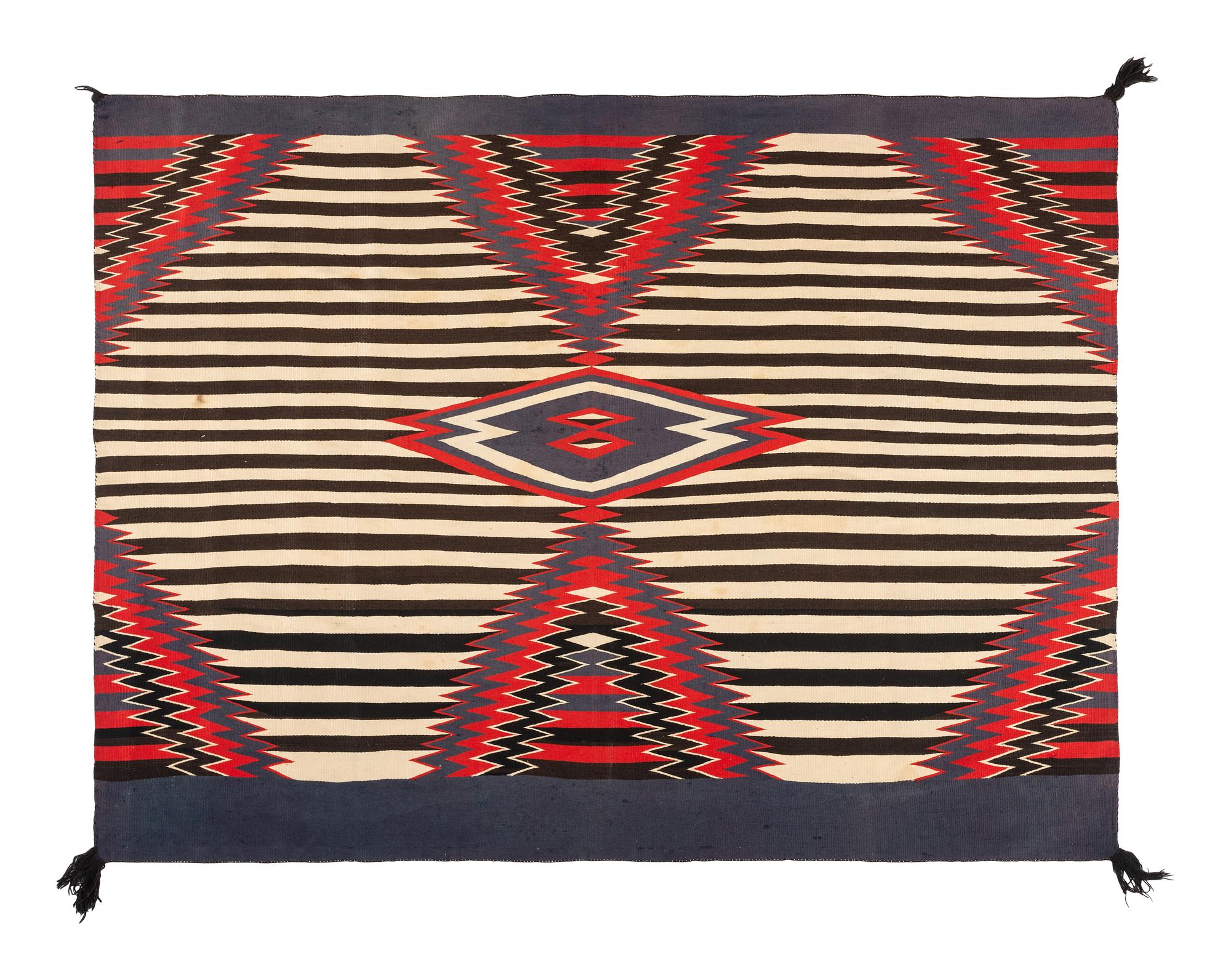 Navajo Germantown Third Phase Pattern Weaving / Rug