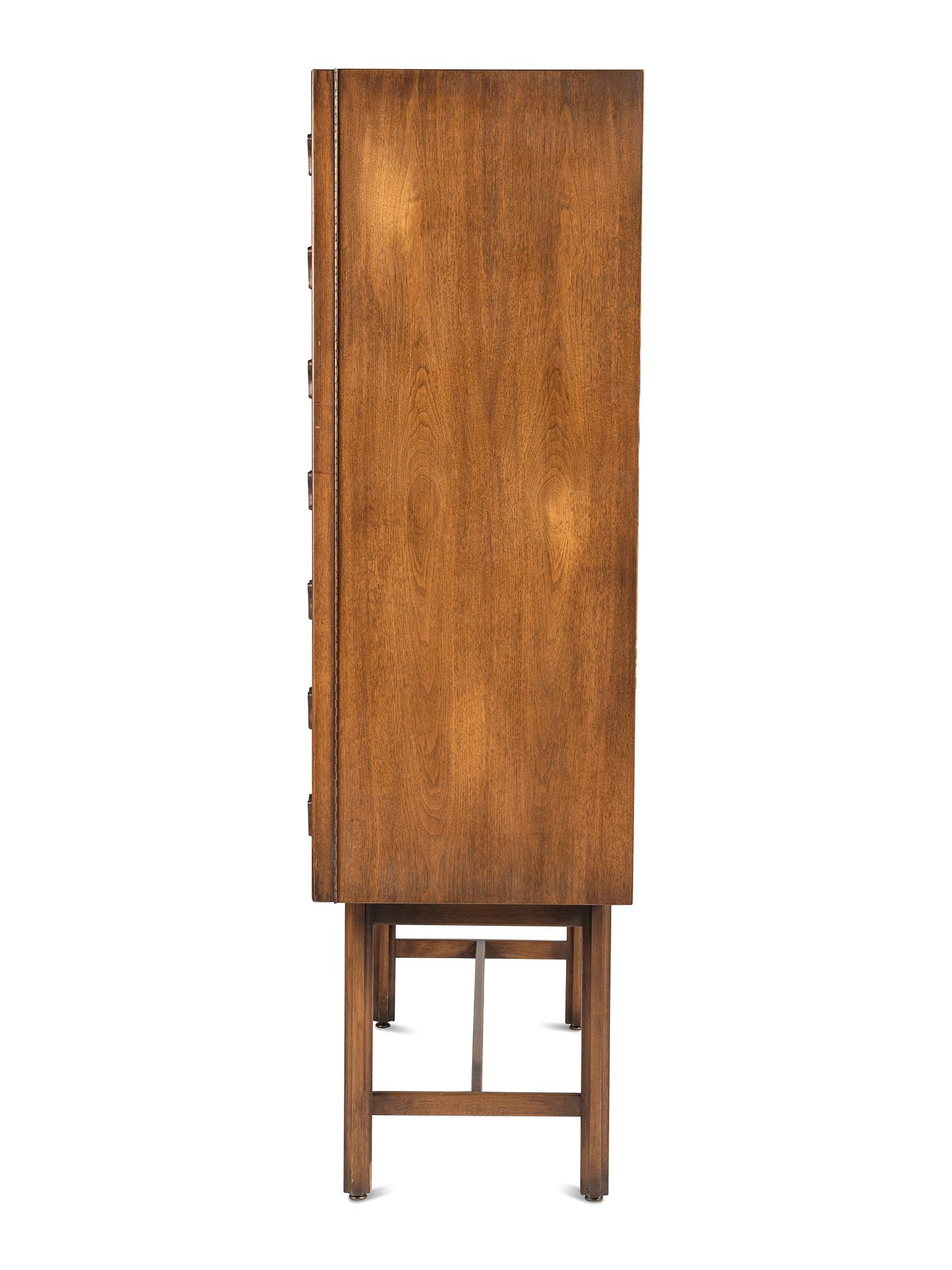 'Futura' Illuminated Bar Cabinet Romweber, USA