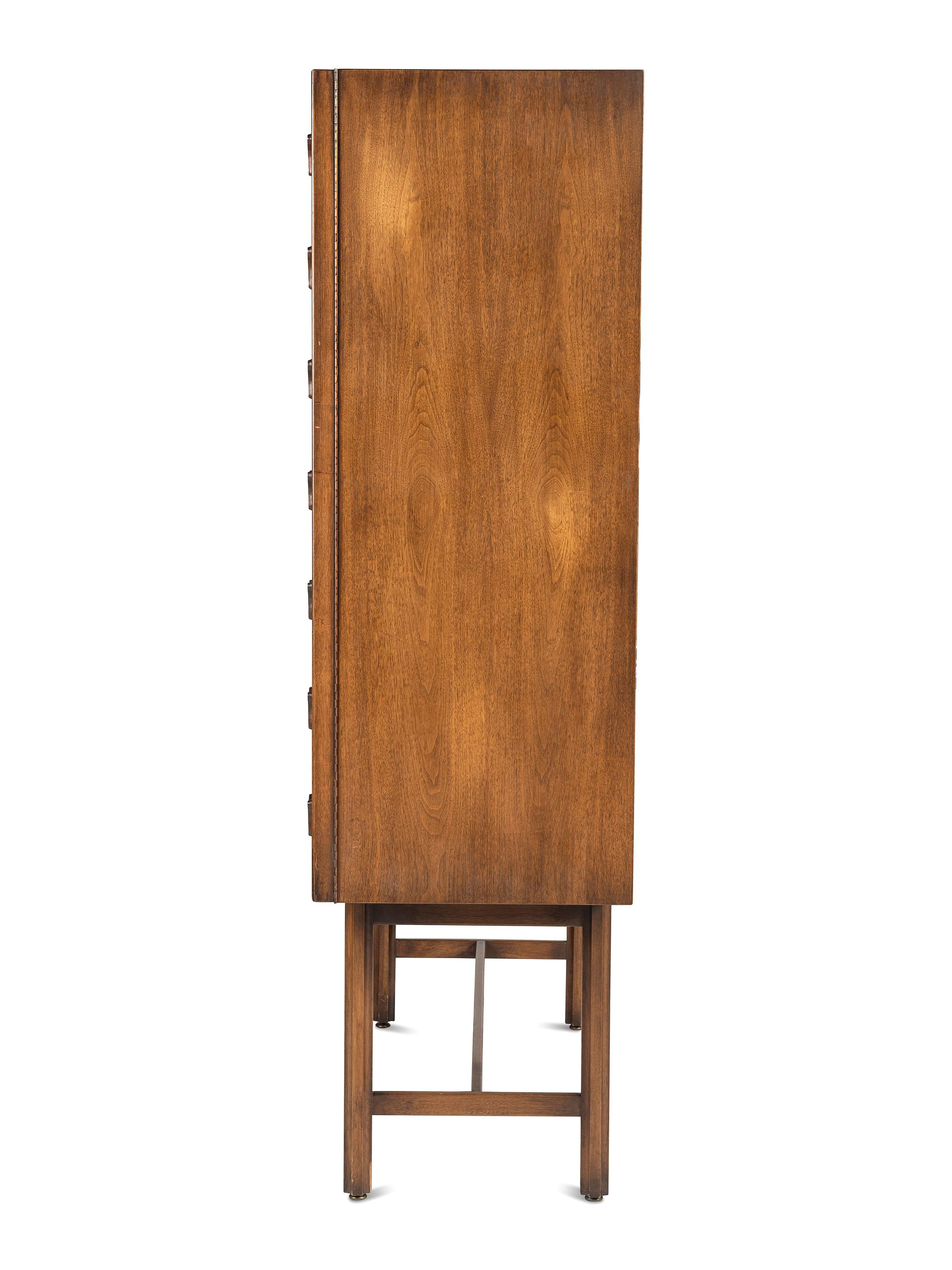 'Futura' Illuminated Bar Cabinet Romweber, USA