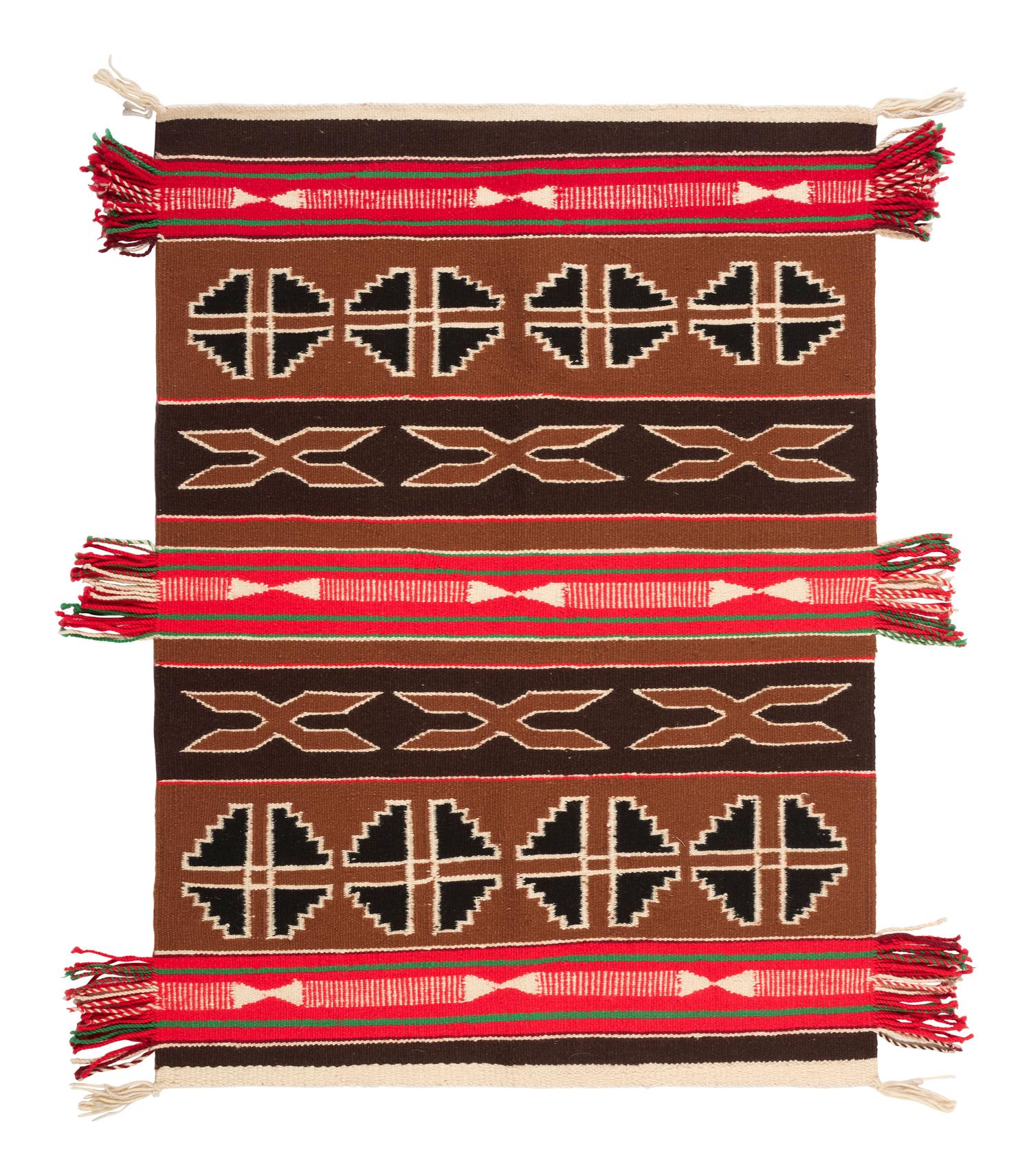 Navajo Regional Weaving, with Integrated Sashes