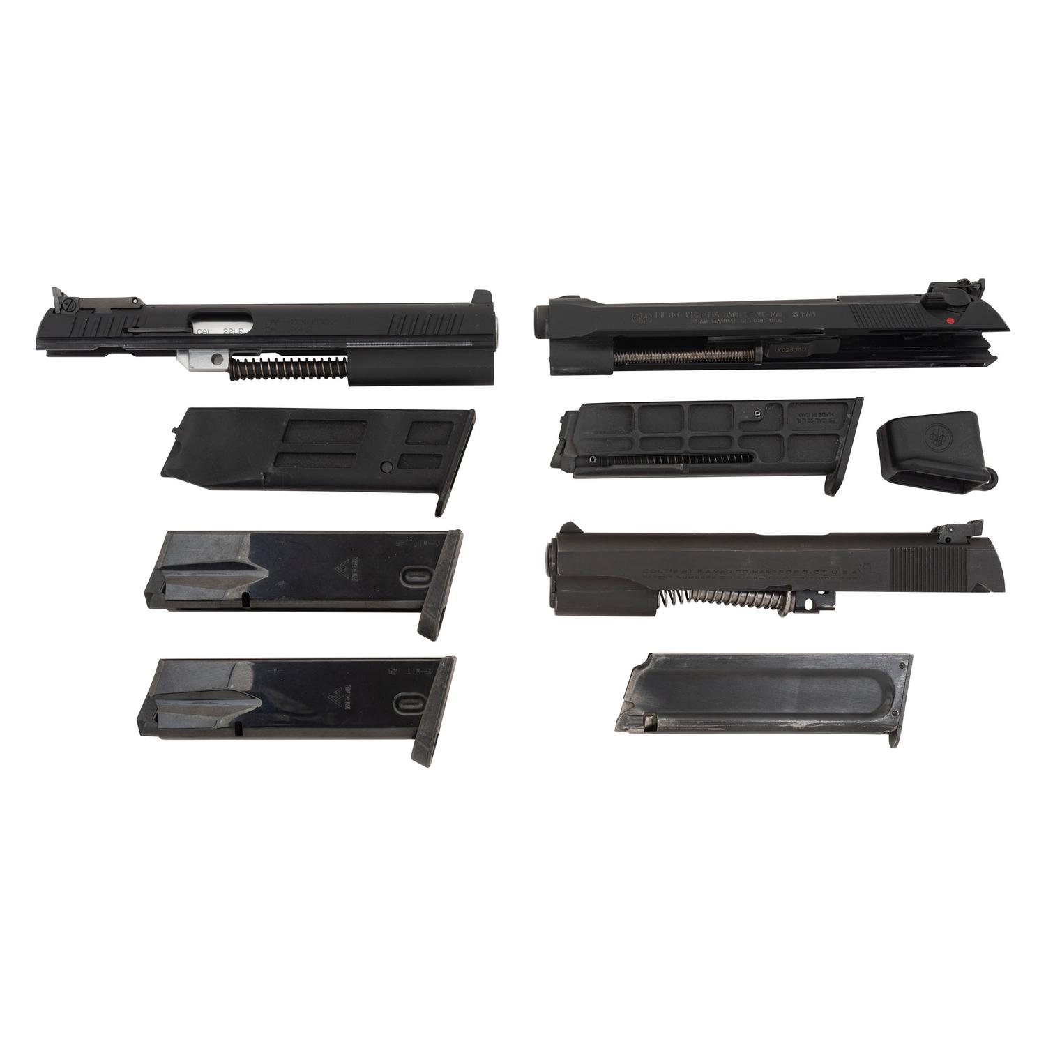 Lot of Three .22 Conversion Kits Including Colt Service Model Ace .22 LR Conversion Kit