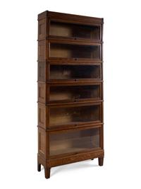 An Oak Barrister Bookcase