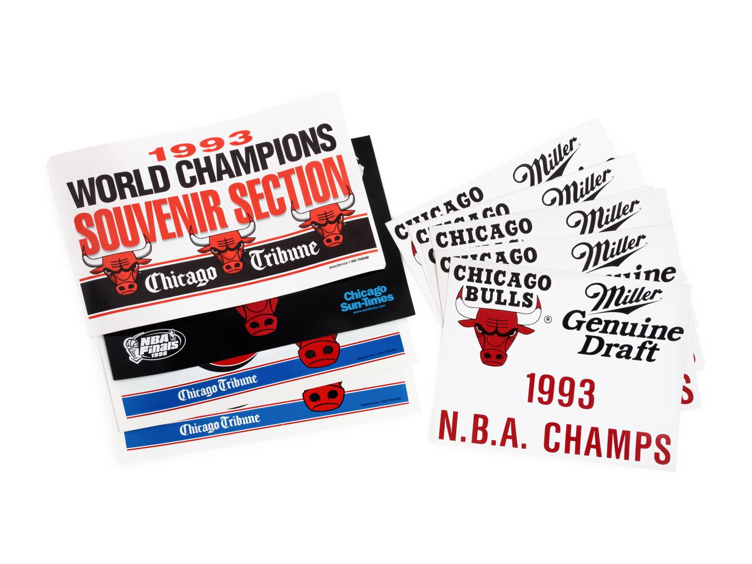 A Collection of Chicago Bulls Michael Jordan Last Dance Era Ephemera,