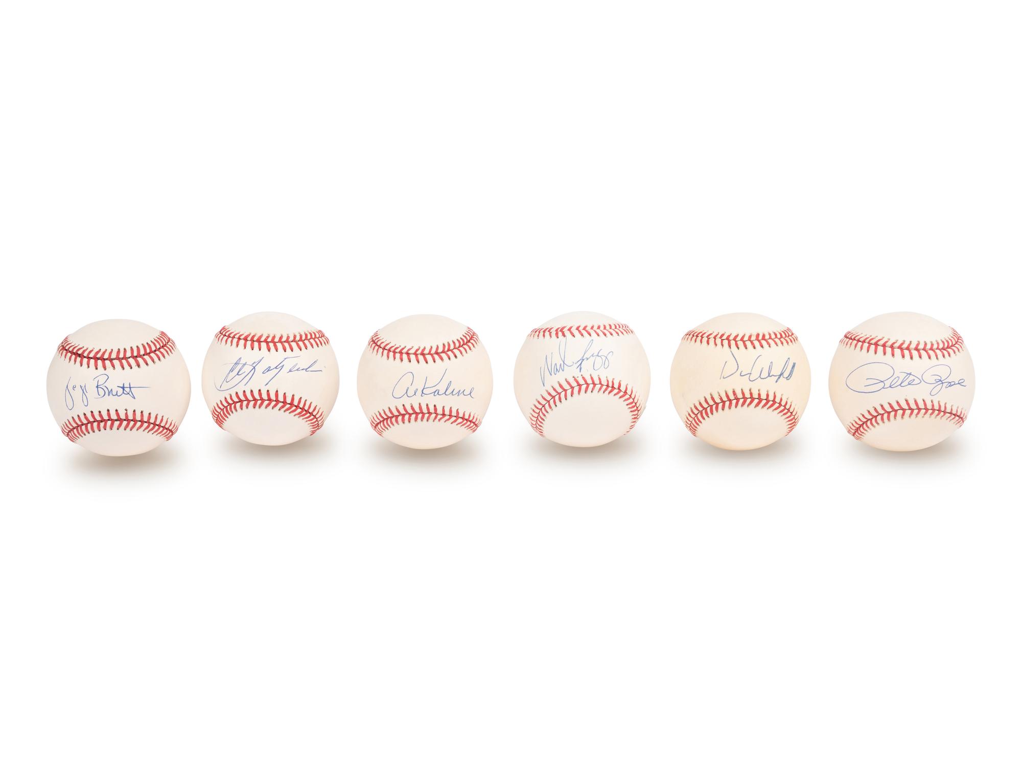 A Group of 3,000 Career Hit Signed Autograph Baseballs (Beckett Authentication Services BAS Certified),