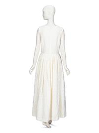 Alexander McQueen, White Jacquard Gown