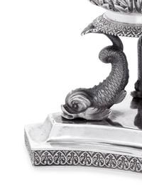An American Silver Rowing Trophy