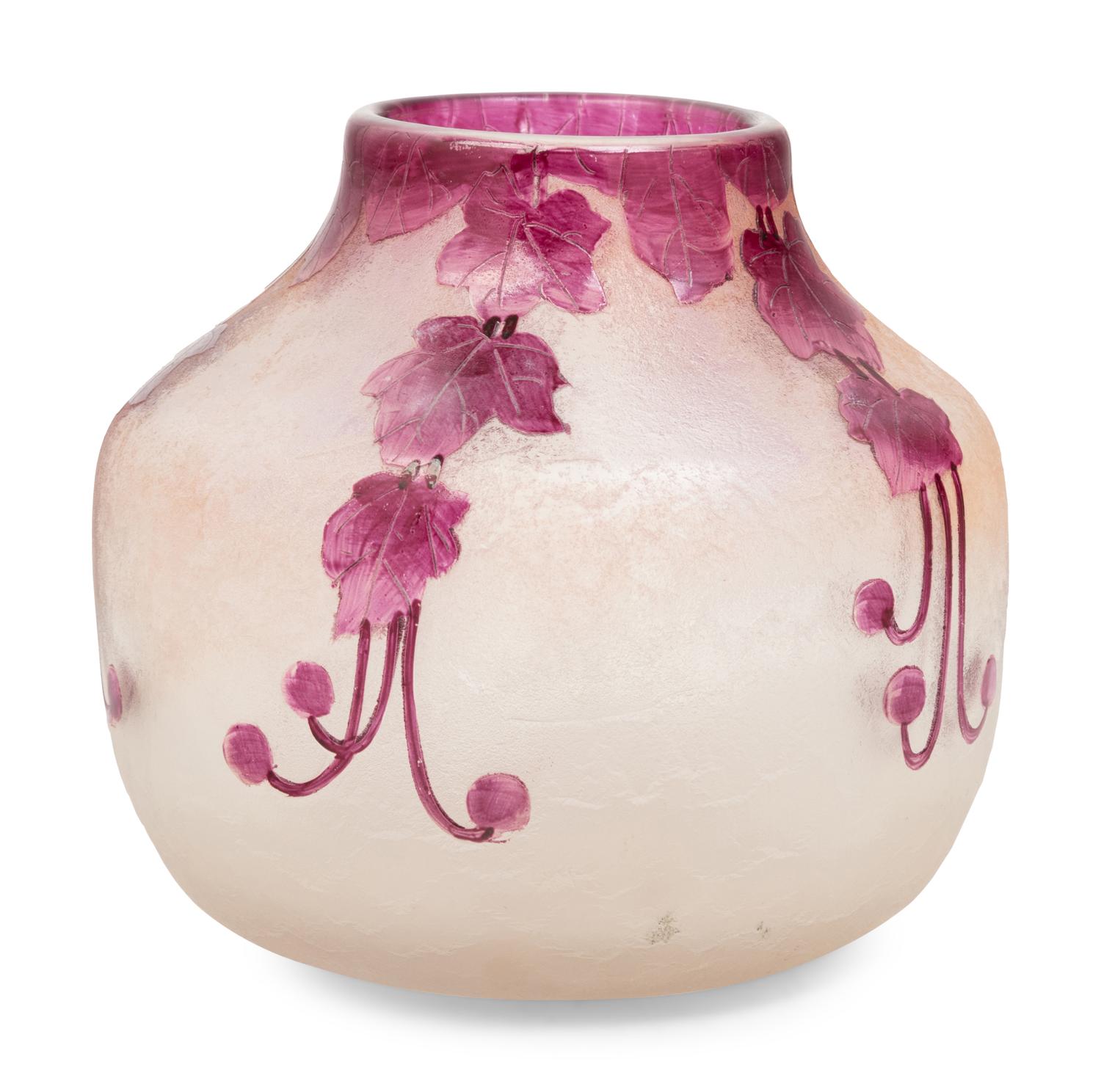 A Legras Cameo Glass Vase