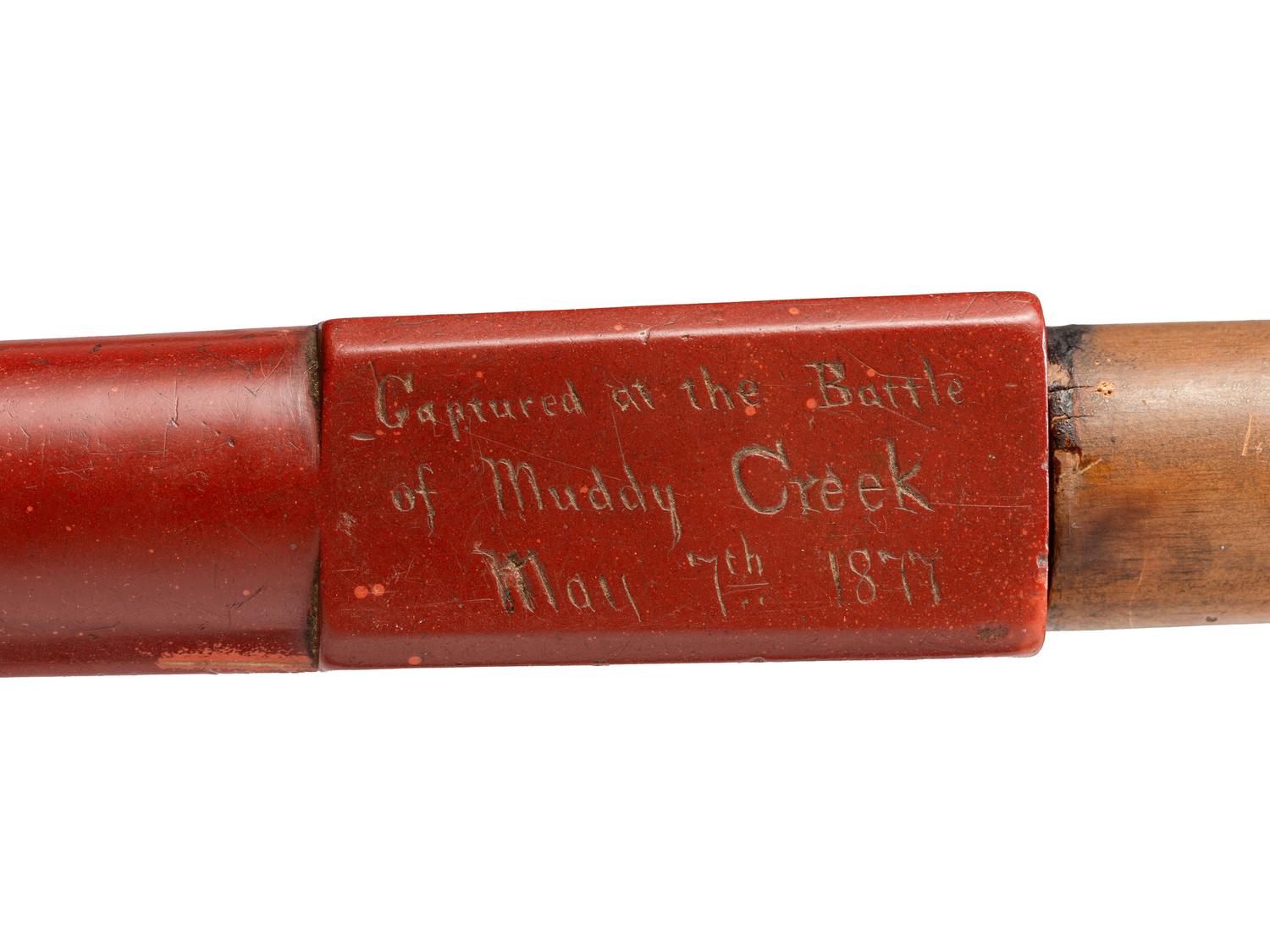 Sioux Catlinite Pipe, with Inscription by Louis Rott