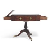 A Regency Mahogany Drafting Table