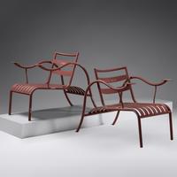 Pair of Thinking Man's Chairs , 1988 Aram, London