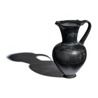 An Etruscan Bucchero Oinochoe