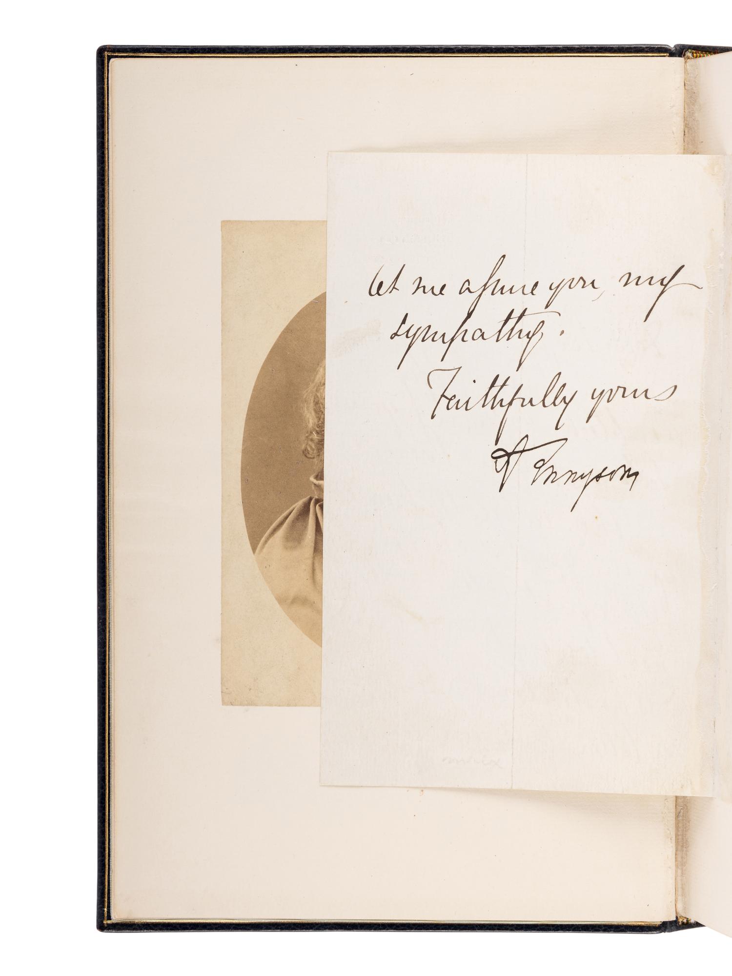 TENNYSON, Alfred, Lord (1809-1892). The Works of Alfred, Lord Tennyson. New York and London: G. P. Putnam’s Sons, 1909.