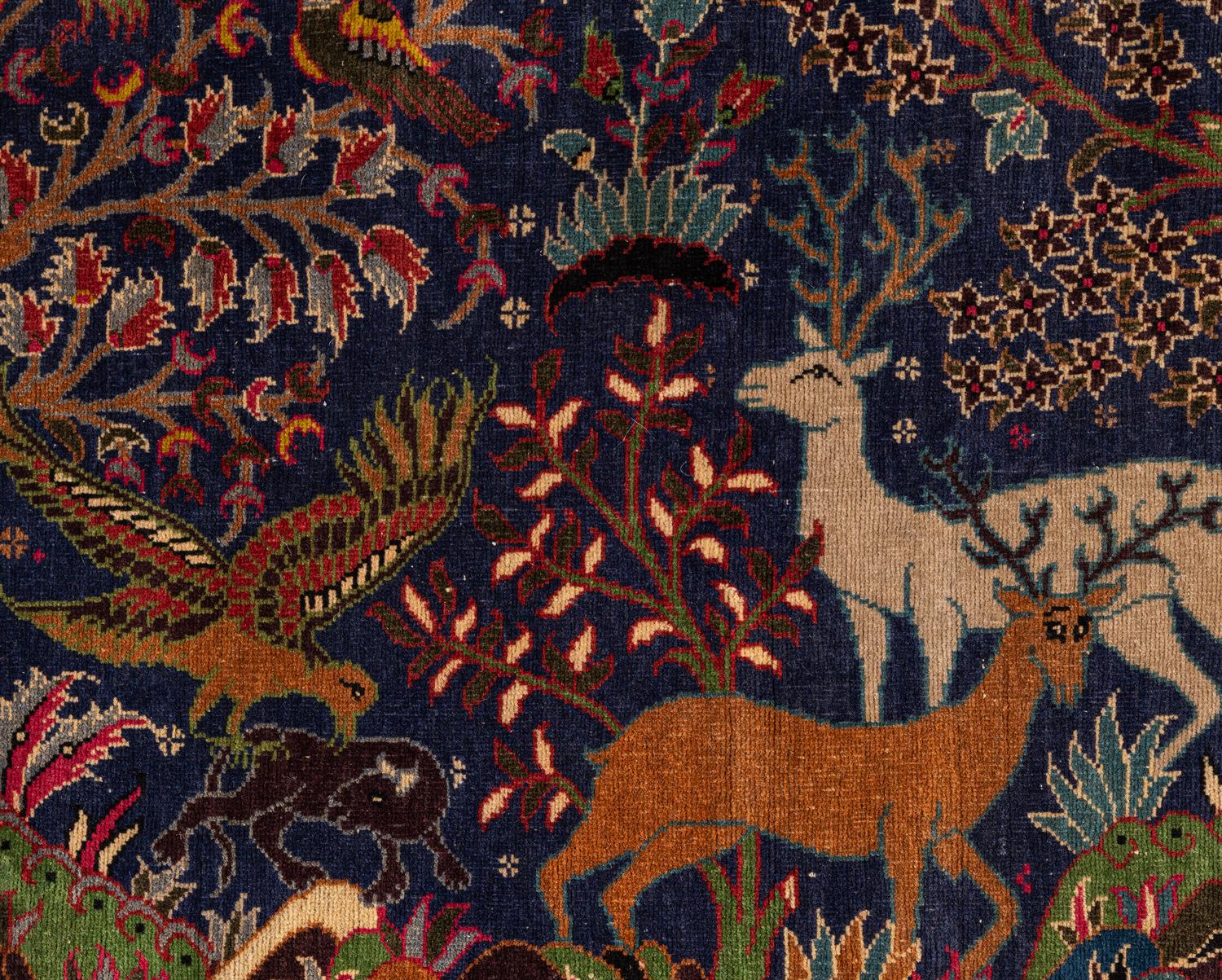 Two Afghan Wool Rugs