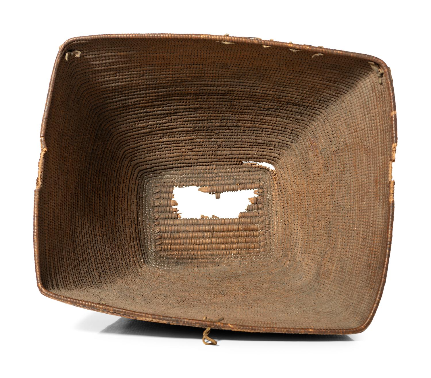 Salish Imbricated Storage Basket