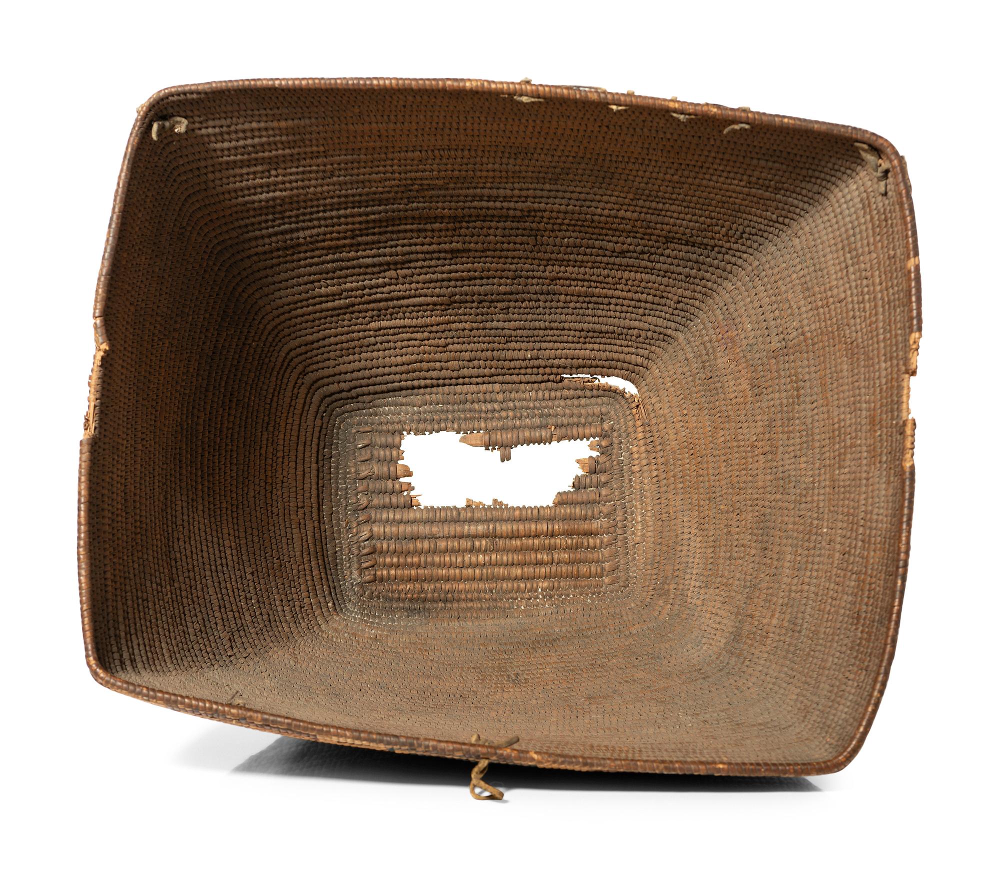Salish Imbricated Storage Basket