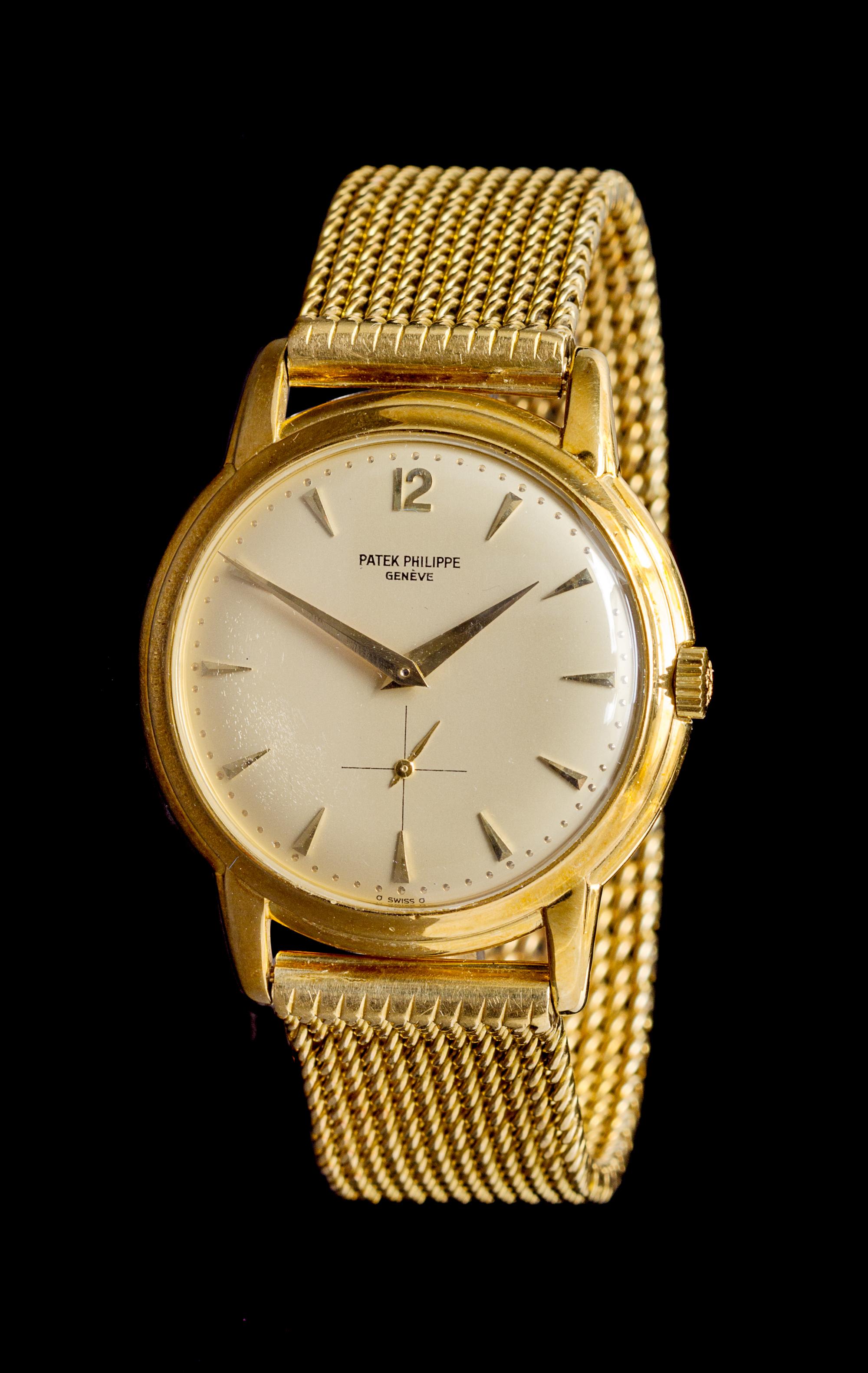An 18 Karat Yellow Gold Ref. 2551 Wristwatch, Patek Phillipe,