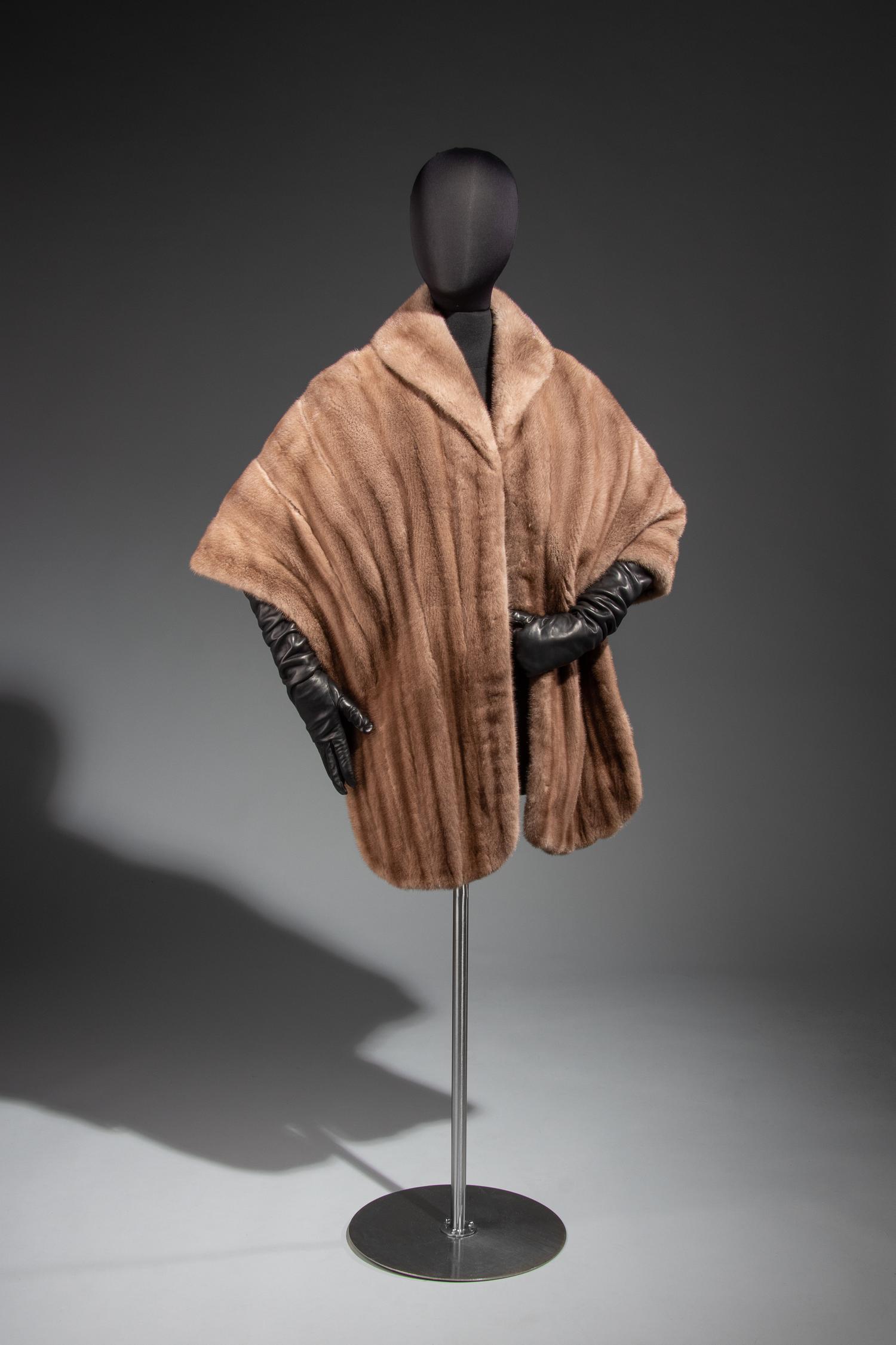 J. Mendel Natural Mink Fur Wrap