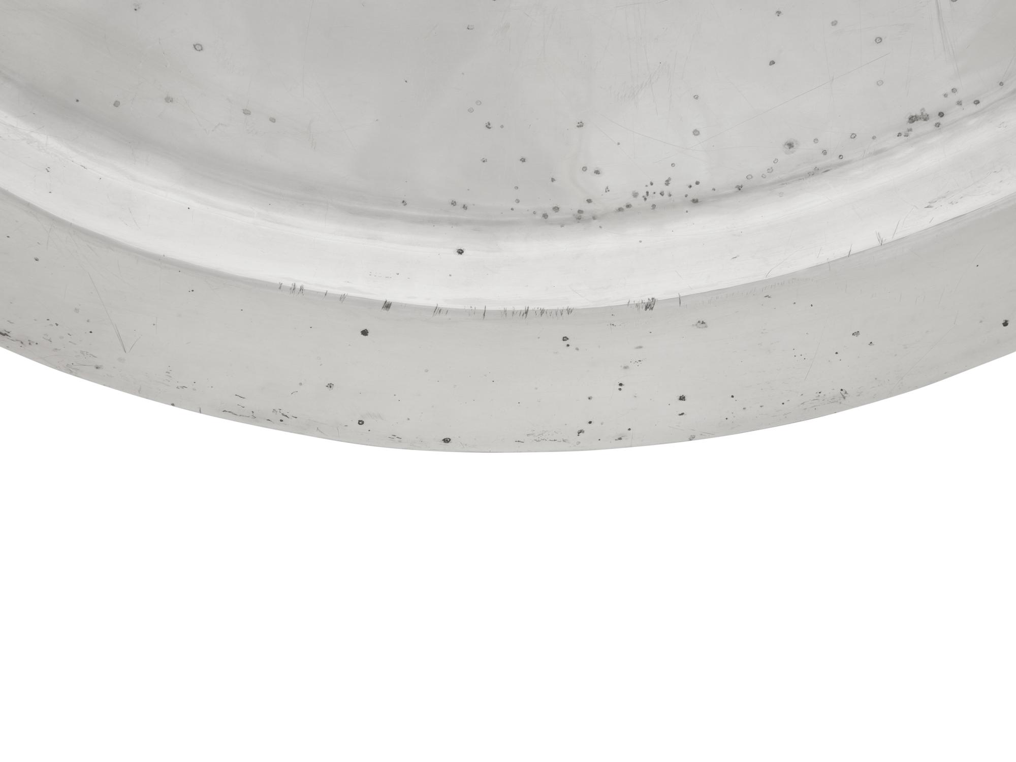 A Mexican Silver Serving Tray