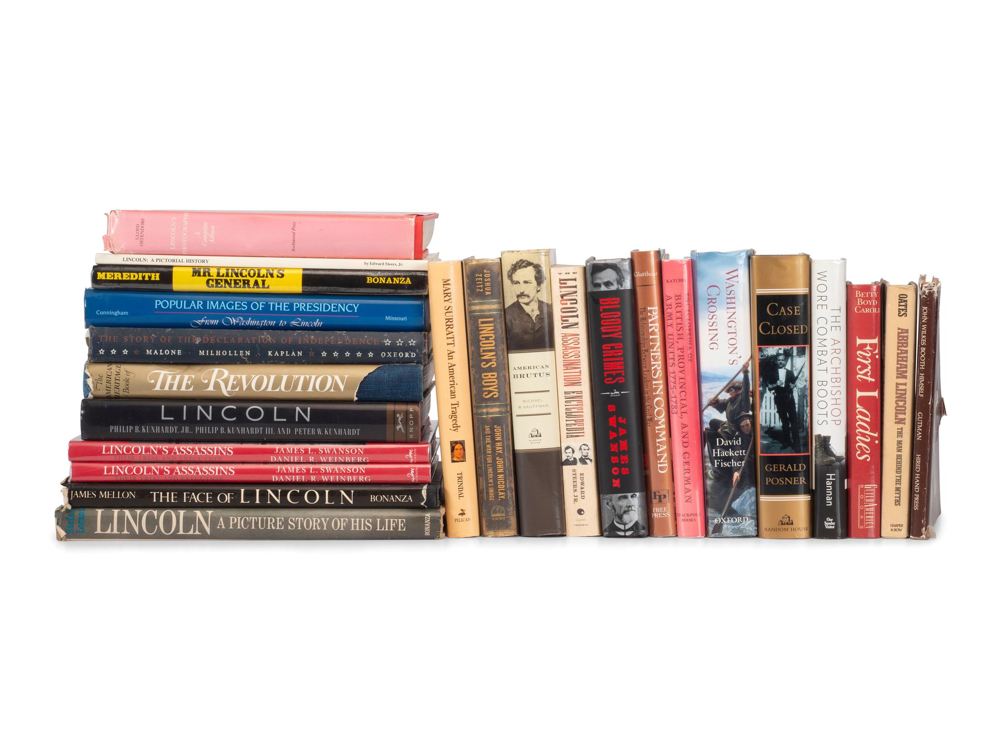 [LINCOLNIANA]. A group of titles related to Lincoln and other historical figures and events.