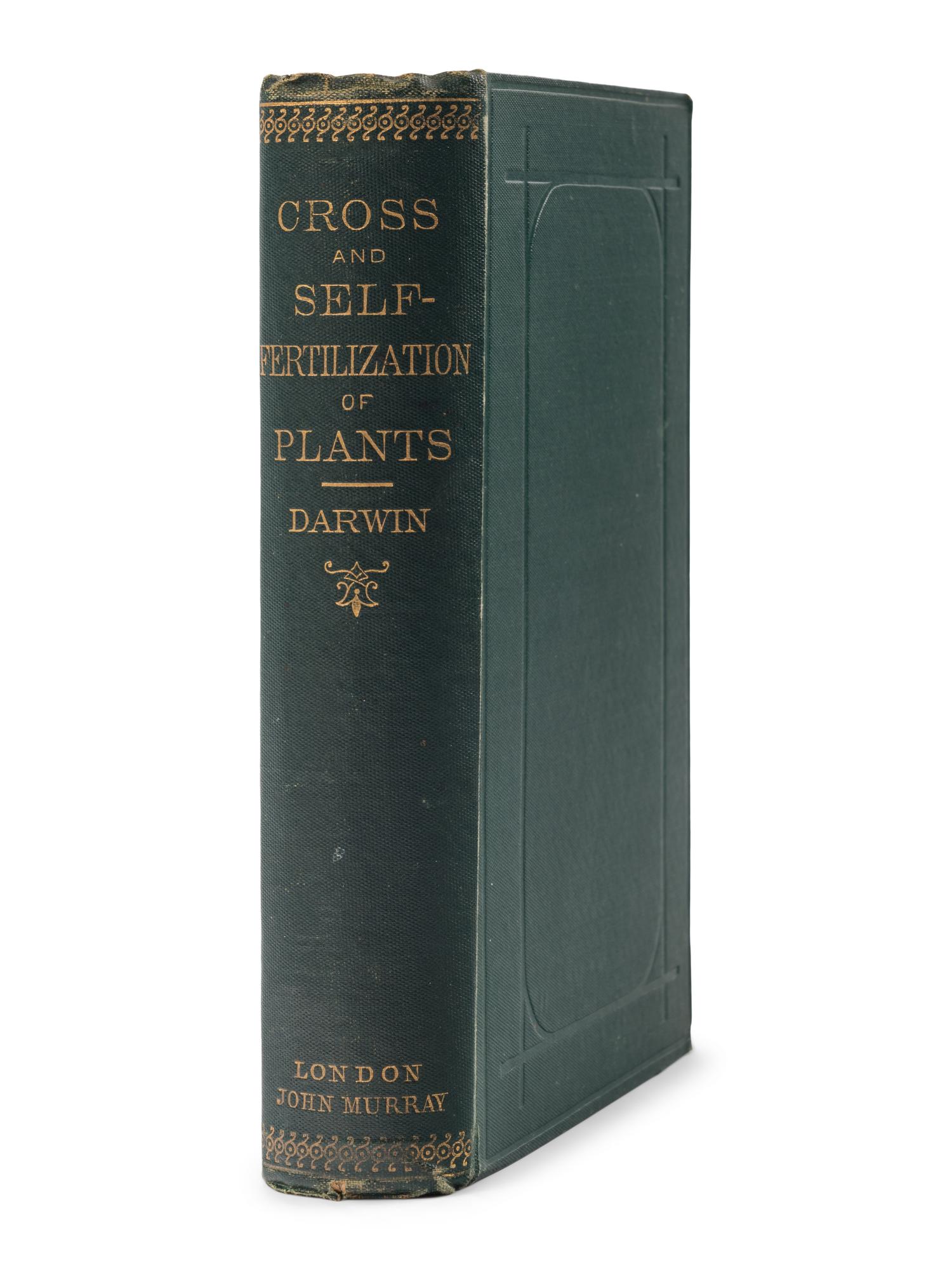 DARWIN, Charles (1809-1882). The Effects of Cross and Self Fertilisation in the Vegetable Kingdom . London: John Murray, 1876.