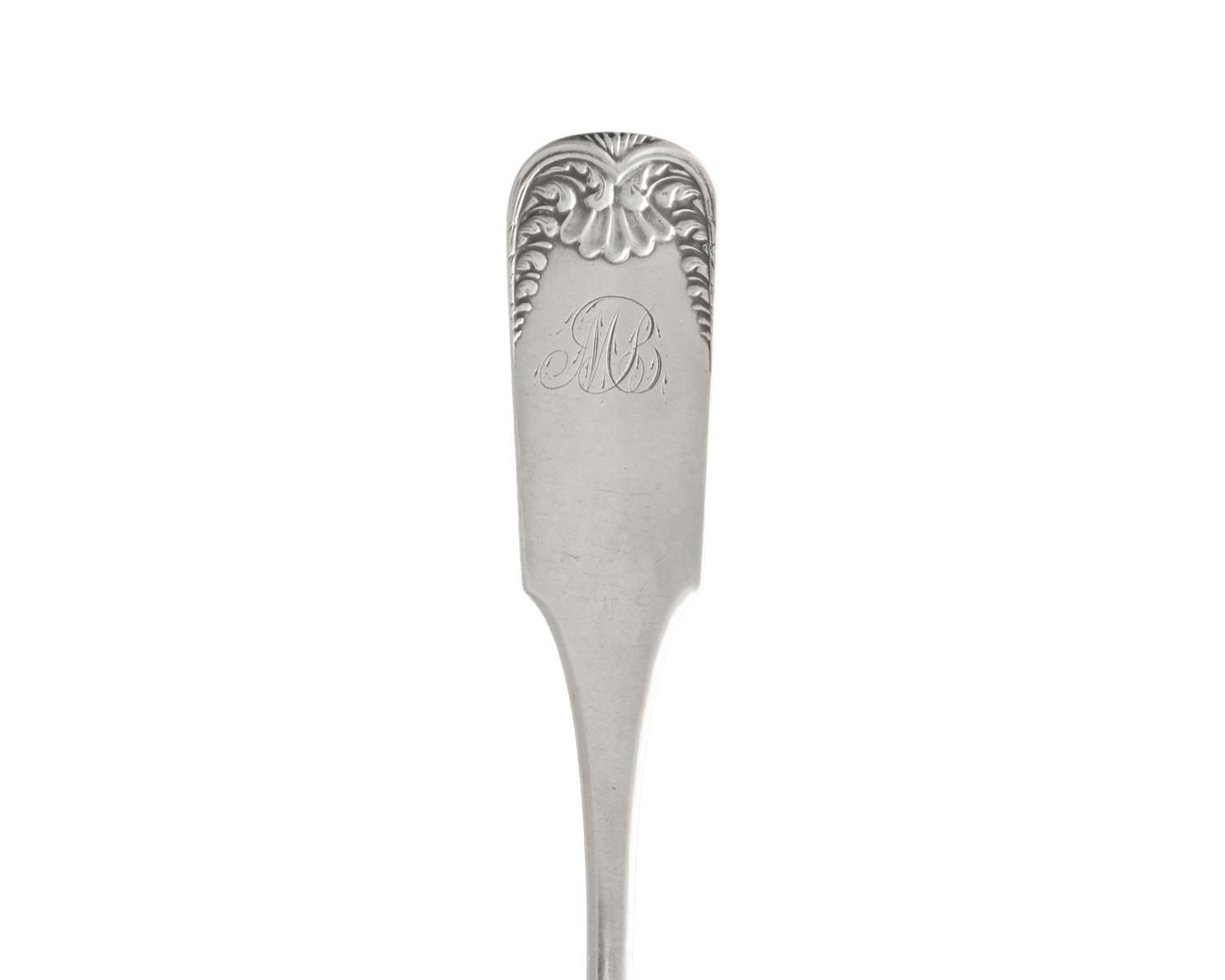 A Set of Fifteen Federal Silver Spoons