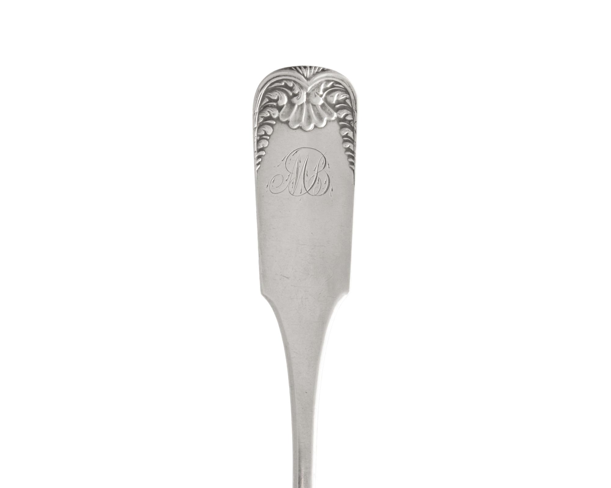 A Set of Fifteen Federal Silver Spoons