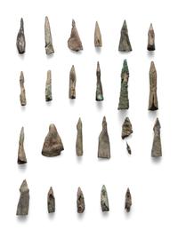Spanish Cross Bow Tips, From the Collection of Forrest Fenn