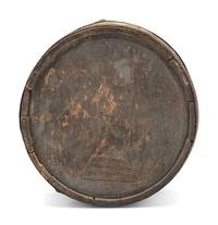 [WAR OF 1812]. New York State Militia canteen. Ca early 19th century.