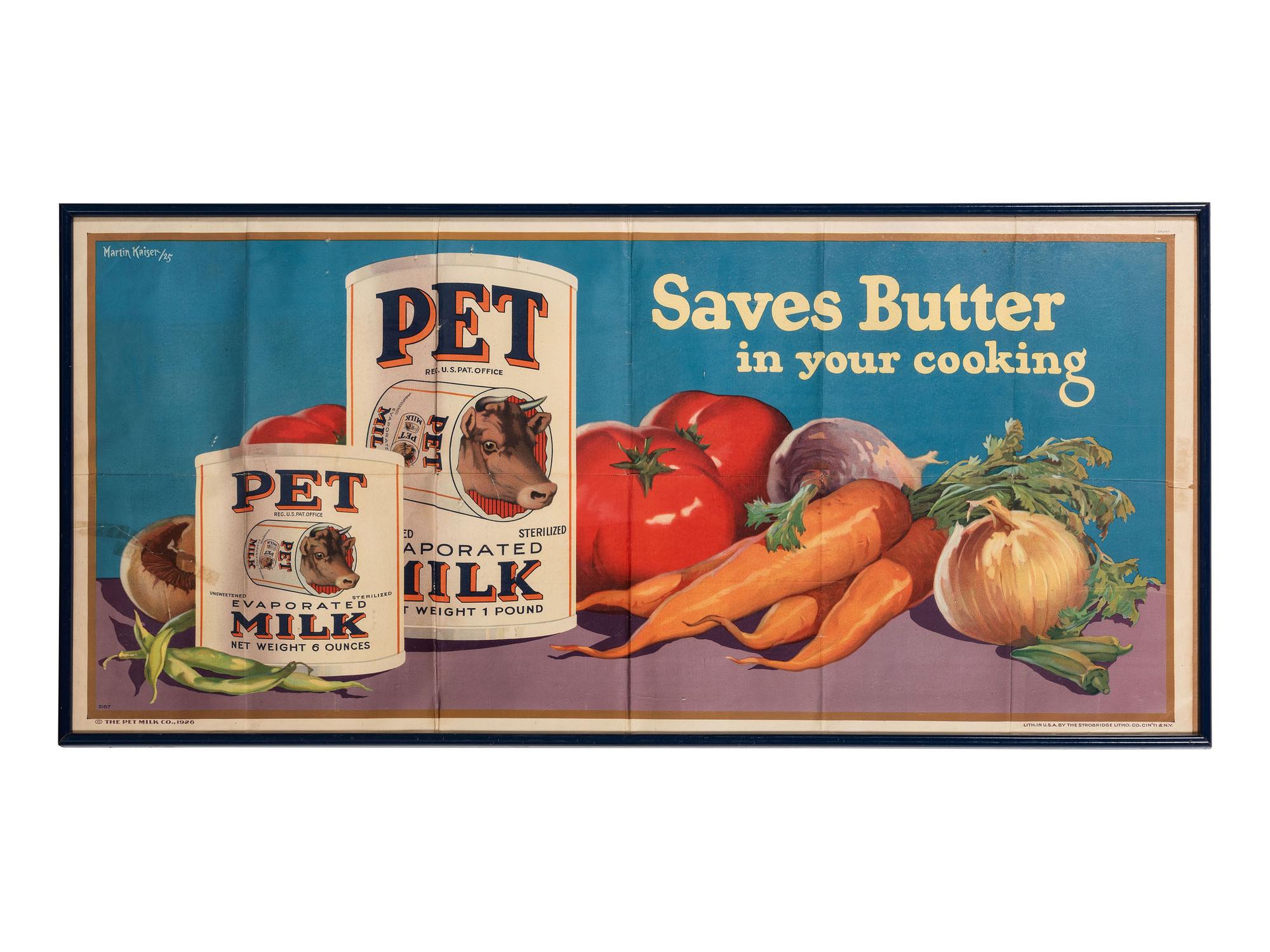 A Pet Milk Co. Advertising Poster