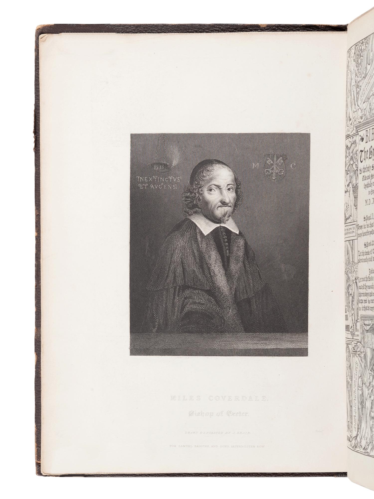 [BIBLES - LONDON IMPRINTS]. A group of 3 Bibles, comprising: