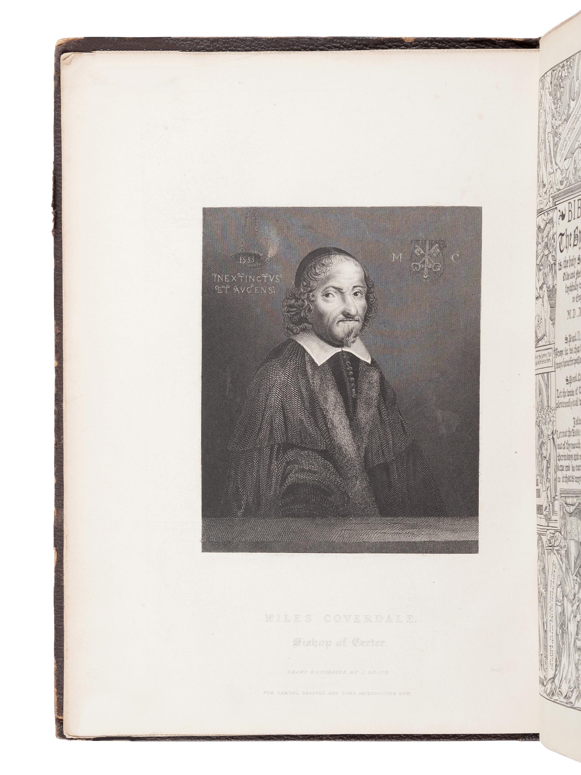 [BIBLES - LONDON IMPRINTS]. A group of 3 Bibles, comprising: