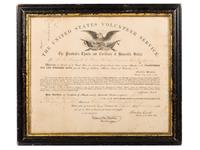 [CIVIL WAR]. A group of 6 Civil War discharge certificates for Wisconsin soldiers, comprising: