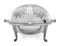 A Collection of English and American Silver-Plate Serving Articles