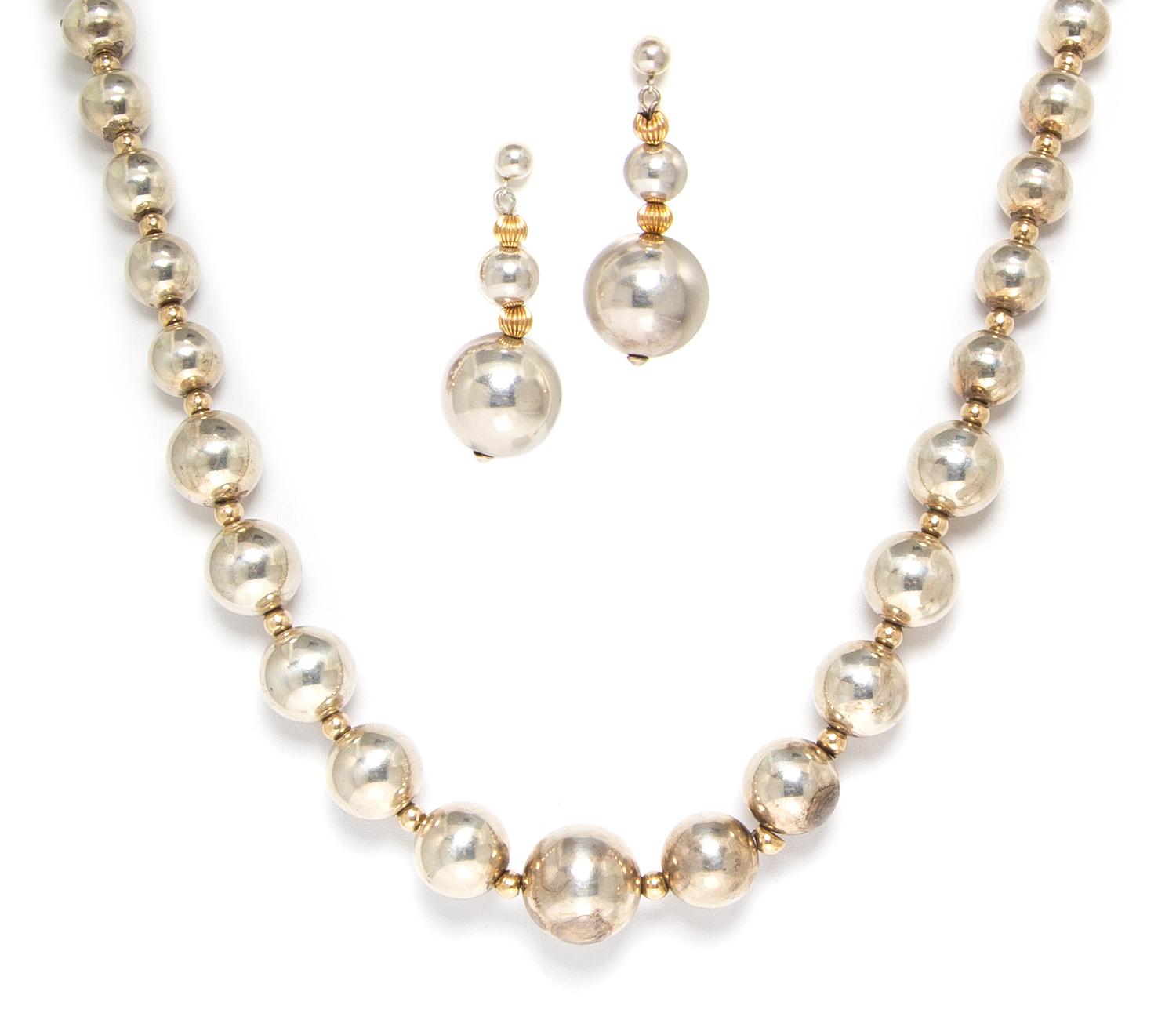 A Collection of Silver, Yellow Gold and Gold Tone Jewelry, 55.20 dwts.