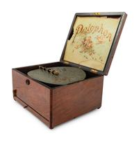 A Polyphon Disk Music Box