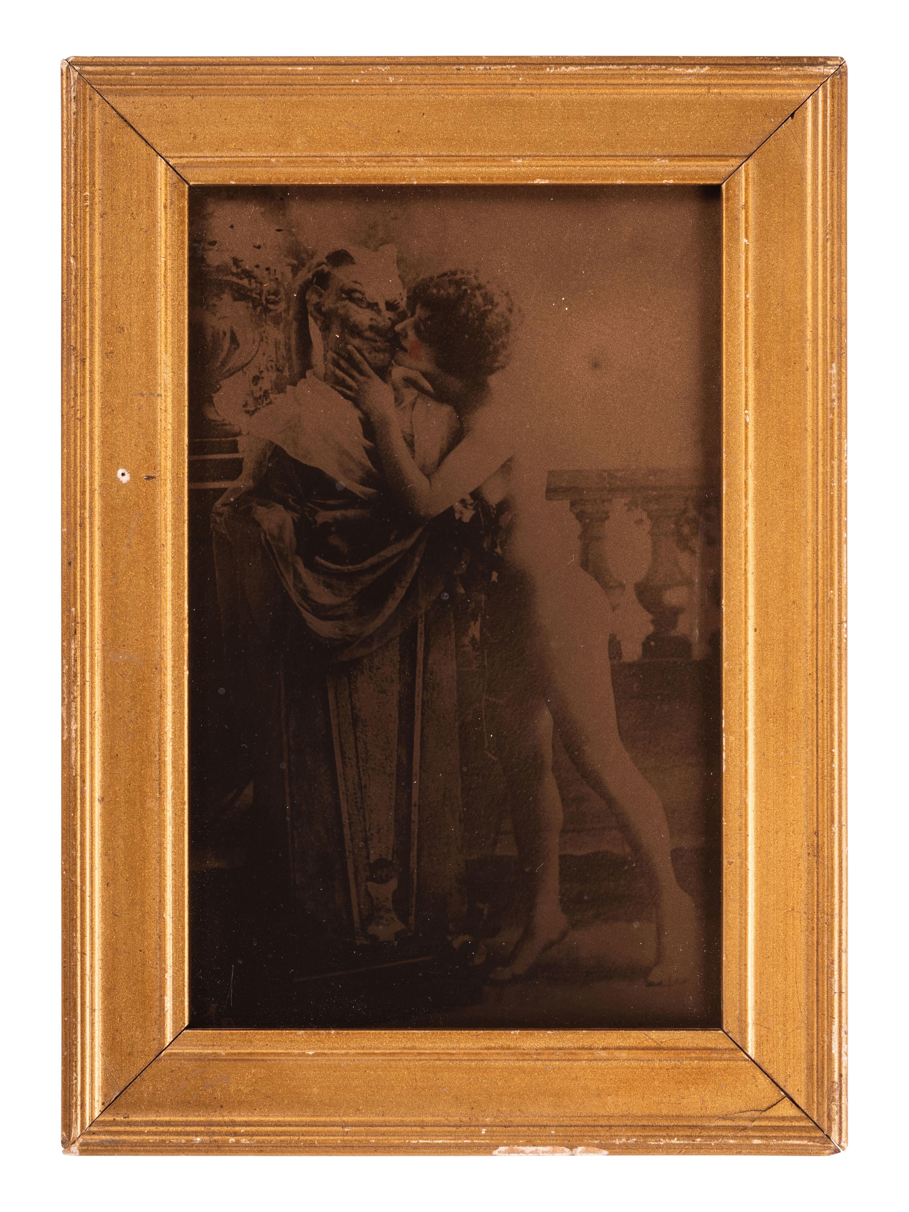 [EARLY PHOTOGRAPHY]. A group of photographs of nude subjects, incl. gold tone portraits.
