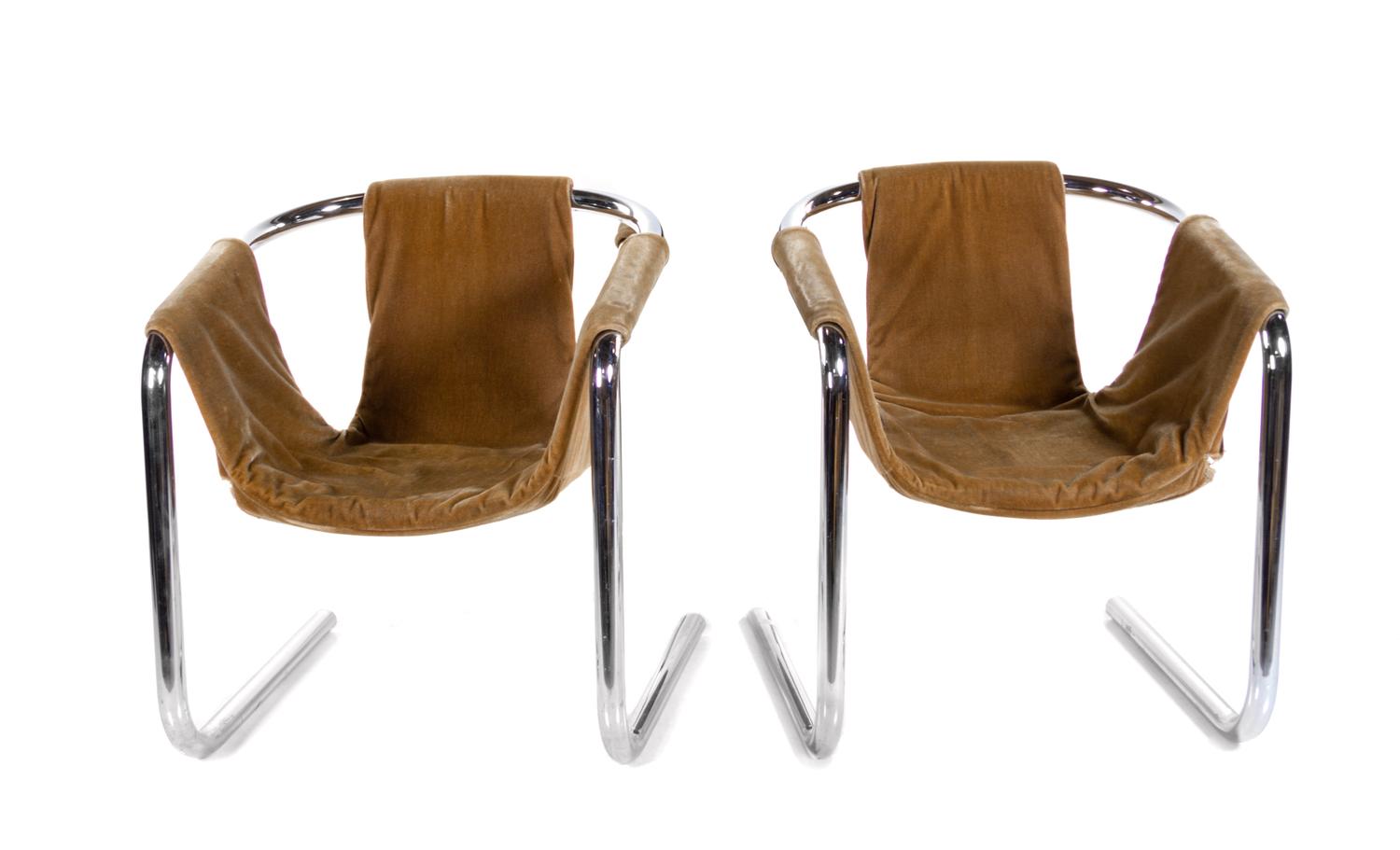 Pair of Zermatt Sling Lounge Chairs