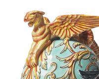 A Wedgwood Majolica Helmet Pitcher