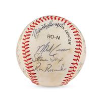 A 1982 Los Angeles Dodgers Team Signed Autograph Baseball (Beckett Authentication Services)