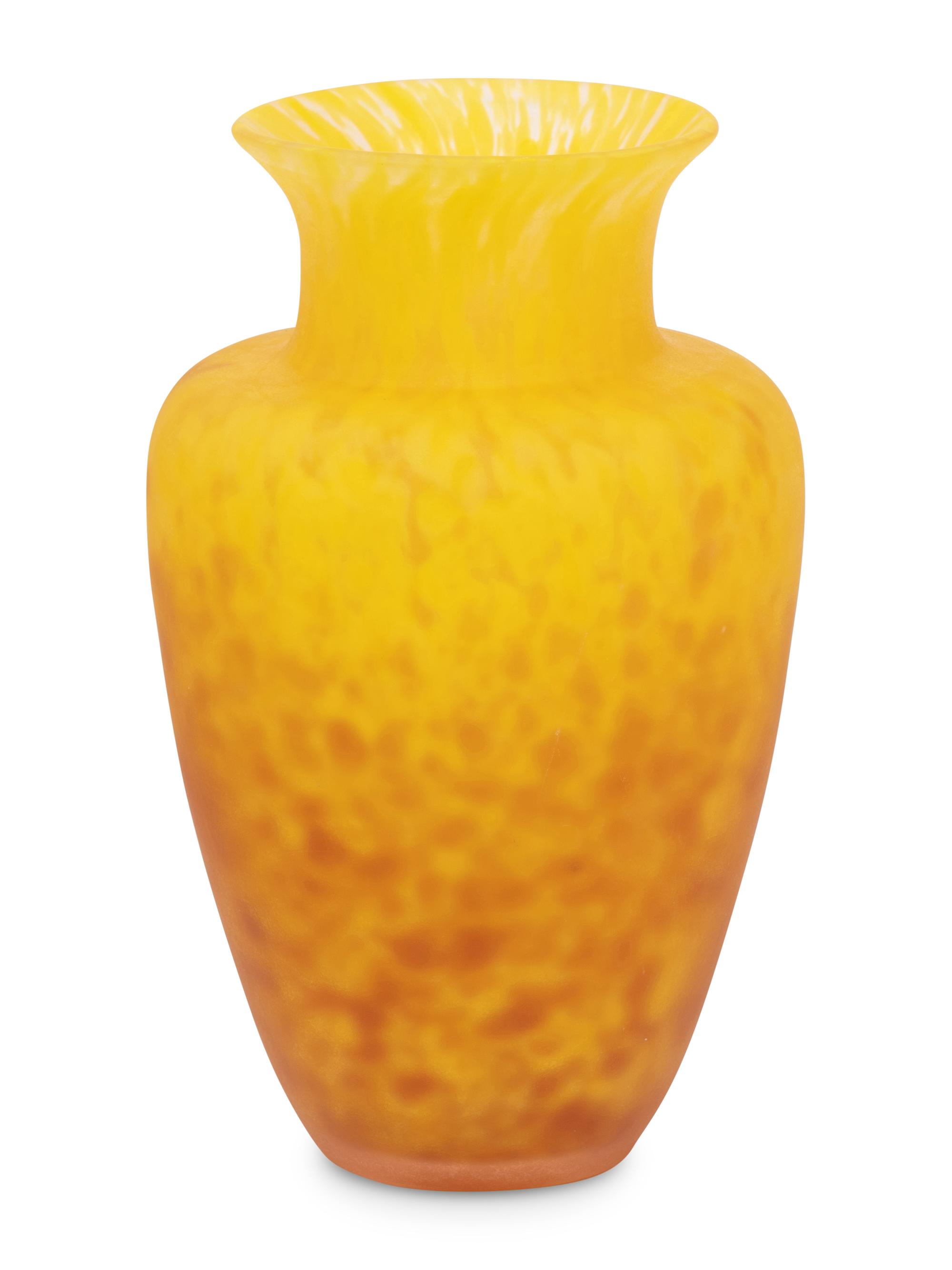 Three Contemporary Glass Vases