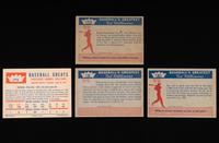 A Group of Four Ted Williams Fleer Baseball Cards,