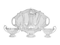 An American Silver Four-Piece Coffee Service