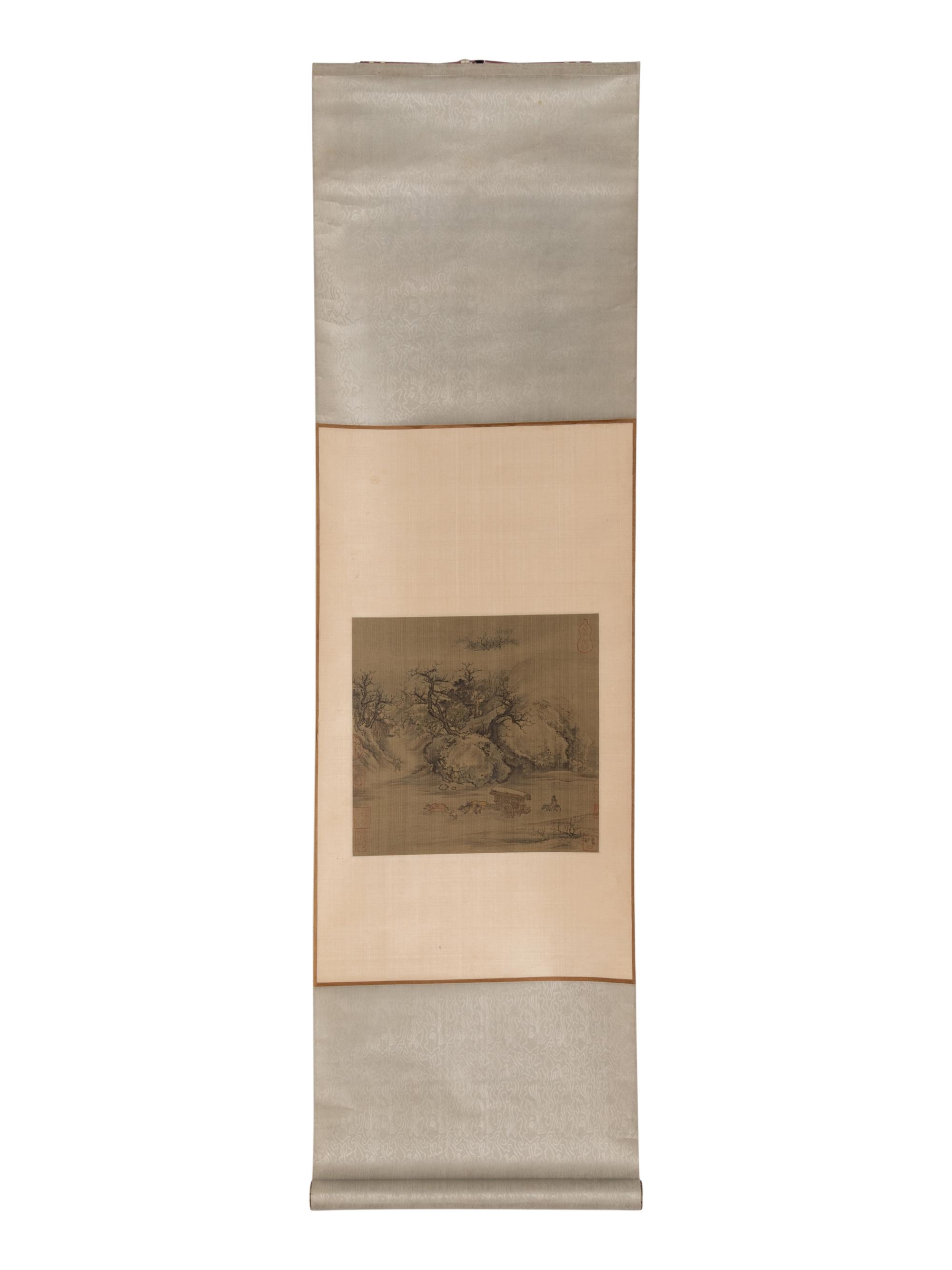 Four Chinese Prints Depicting Landscape