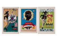 A group of three prints from the Forever Free portfolio ( Join the Band; Forever Free; Now Playing )