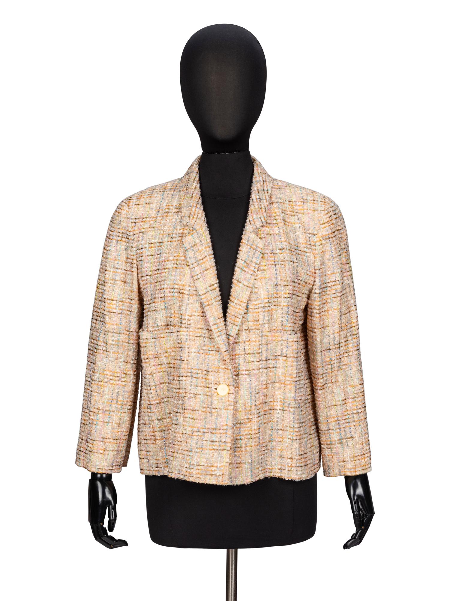 Chanel, Lightweight Tweed Jacket NWT