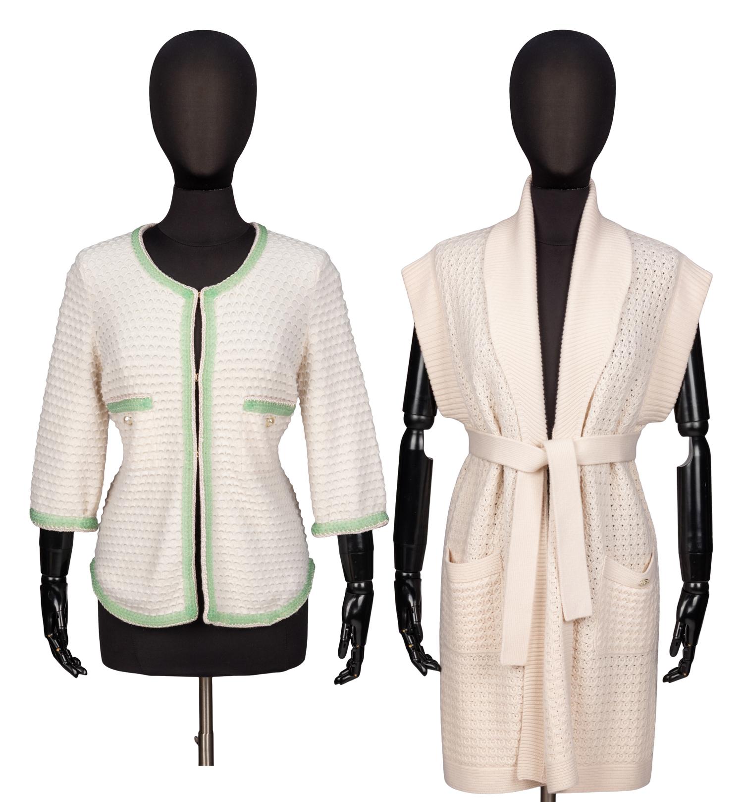 Chanel, Two Cashmere Cardigans