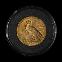 A 1909-D Indian Head $5 Gold Coin